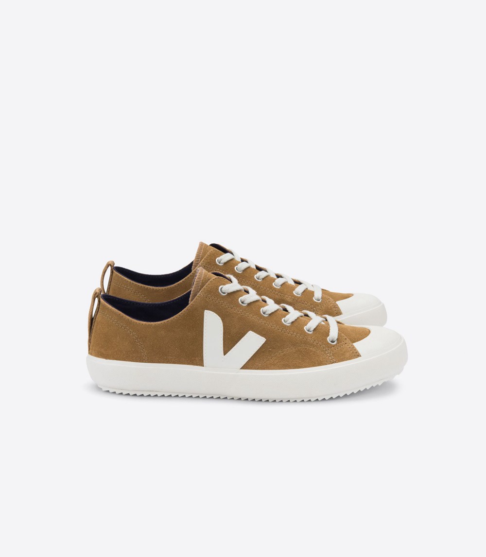 Veja Sneakers Barbati - Nova Suede - Maro/Albi - 0549716-RO